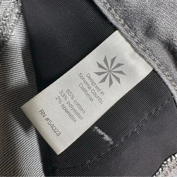 Athleta Grey Sculptek Ultra Skinny Jeans Size 8 Tall - Picture 10 of 10